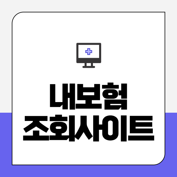 내보험조회사이트